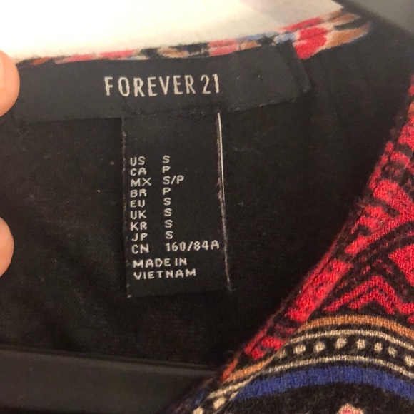 FOREVER 21 Red Dress (Small) - Picture 4 of 4